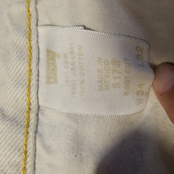 Levi’s Shorts 517 Womens  34 Marble‎ dyed Vintage Cutoffs Distressed High Rise - Picture 10 of 12